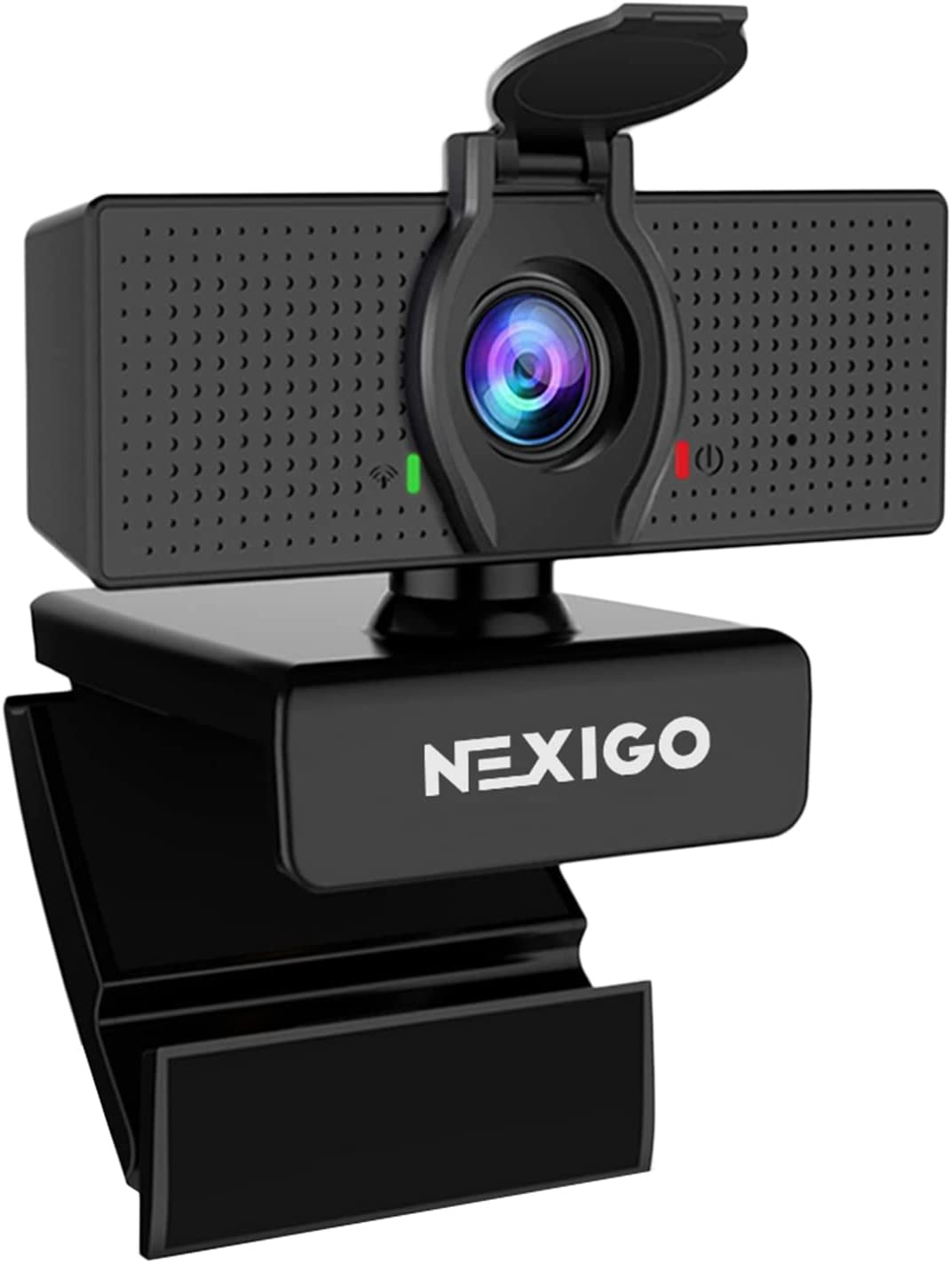 NexiGo N60 1080P Webcam with Microphone, Adjustable FOV, Zoom