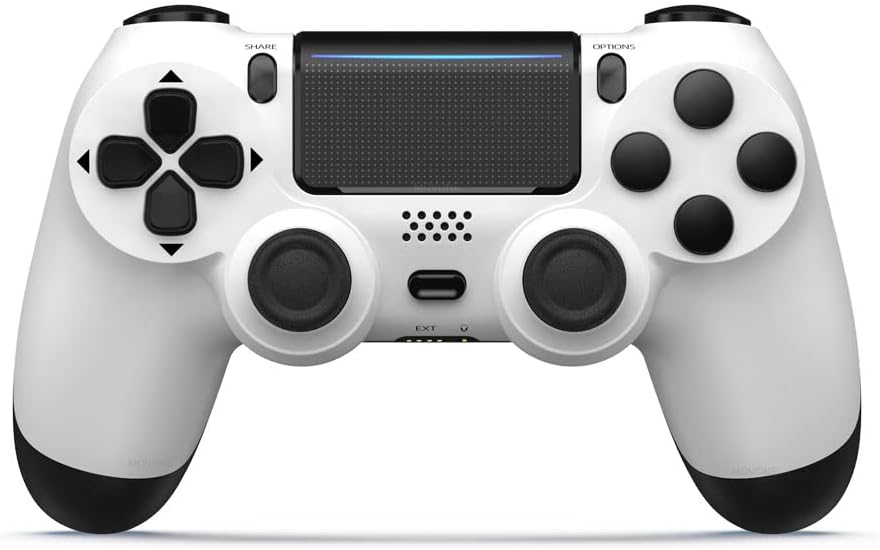 PS4 Controller Wireless, Dual Vibration/6-Axis Motion Control/Multi Touch Pad/Audio Jack/Share Button, PS4 Controller Compatible with PS4/Slim/Pro/PC Description