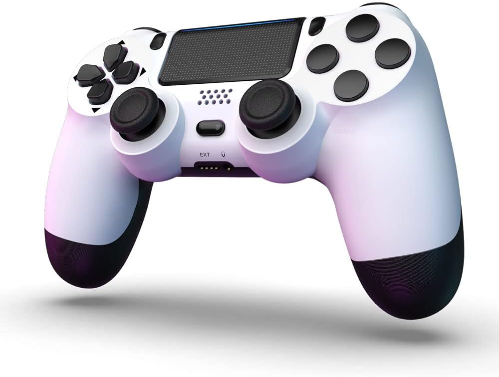 PS4 Controller Wireless, Dual Vibration/6-Axis Motion Control/Multi Touch Pad/Audio Jack/Share Button, PS4 Controller Compatible with PS4/Slim/Pro/PC Description