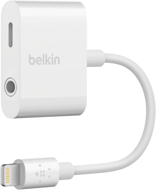 Belkin 3.5 mm Audio + Charge Rockstar (iPhone Aux Adapter/iPhone Charging Adapter for iPhone