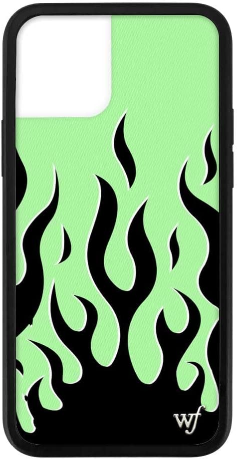 Wildflower Limited Edition Cases Compatible with iPhone 12 and 12 Pro (Neon Flames)