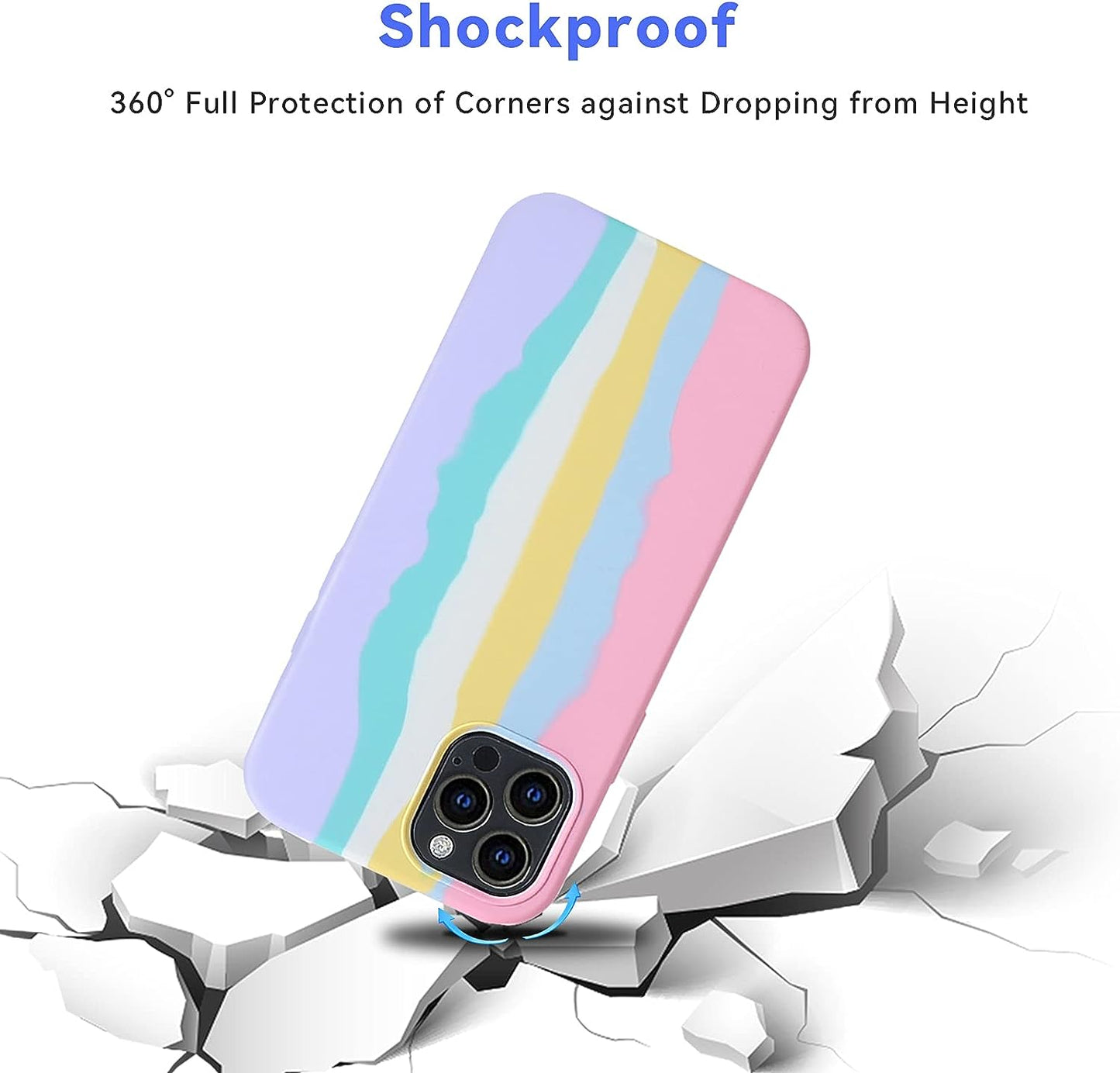 MuyDoux iPhone 13 & 13 Pro Liquid Silicone Case 6.1 Inch 2021, Silky Smooth Finish with Velvety Soft Lining, Anti-Scratch Shockproof Slim Bumper Cover