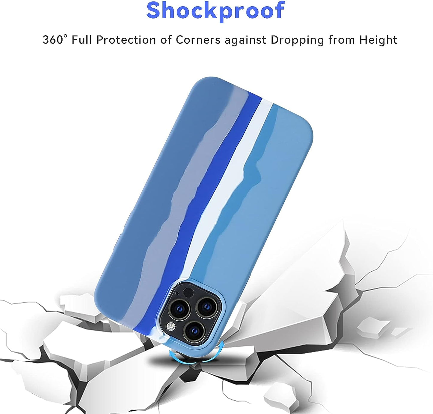 MuyDoux iPhone 13 & 13 Pro Liquid Silicone Case 6.1 Inch 2021, Silky Smooth Finish with Velvety Soft Lining, Anti-Scratch Shockproof Slim Bumper Cover