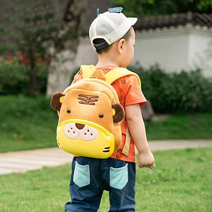 Cute Animal Cartoon Backpack School Bag ZSWQ-Backpack Plush Animal for Toddler Children Boys Girls, 1-5 Years Old, for Kids, Children, Unisex (Tiger)