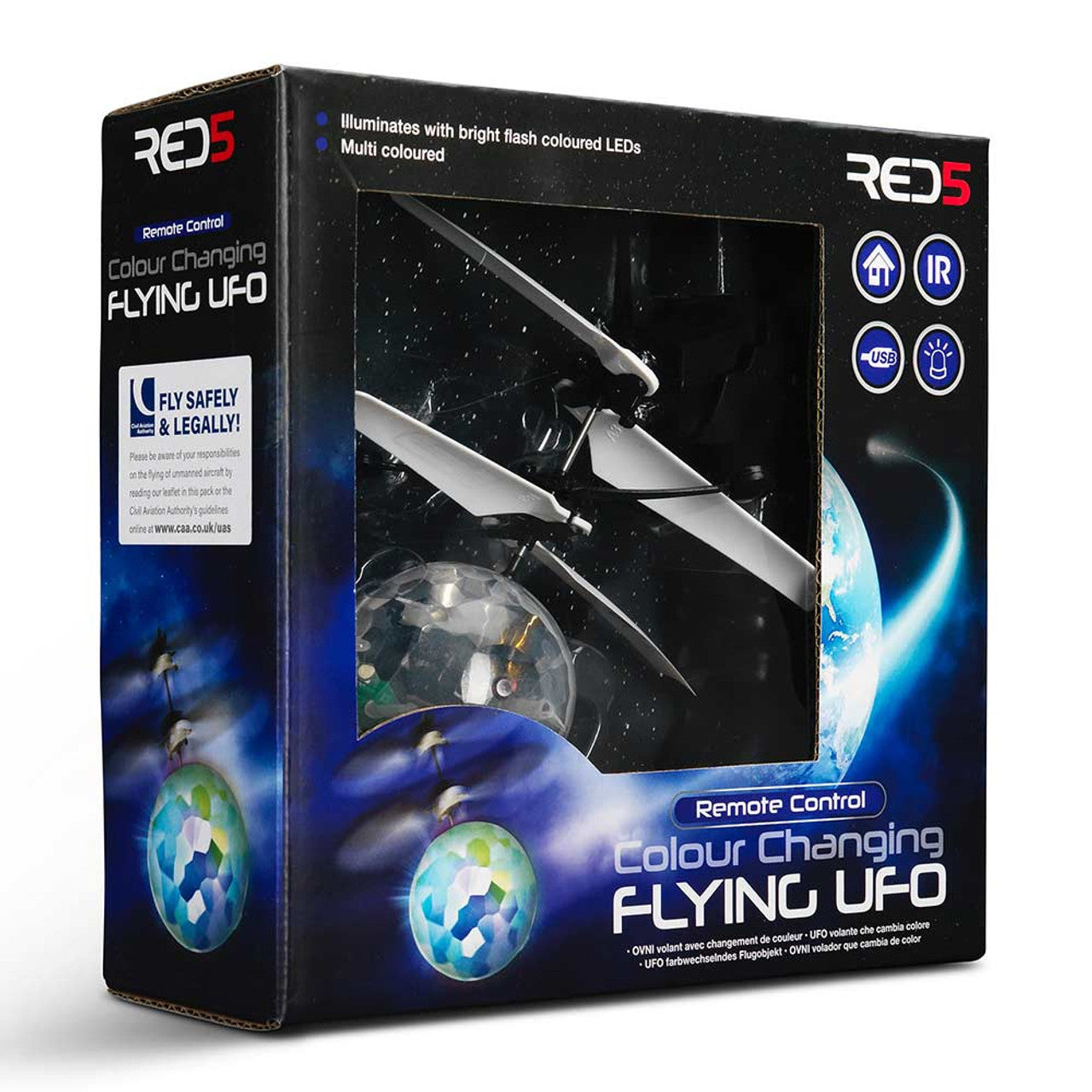 RED5 Colour Changing Flying UFO UFO Colour Changing Flyer