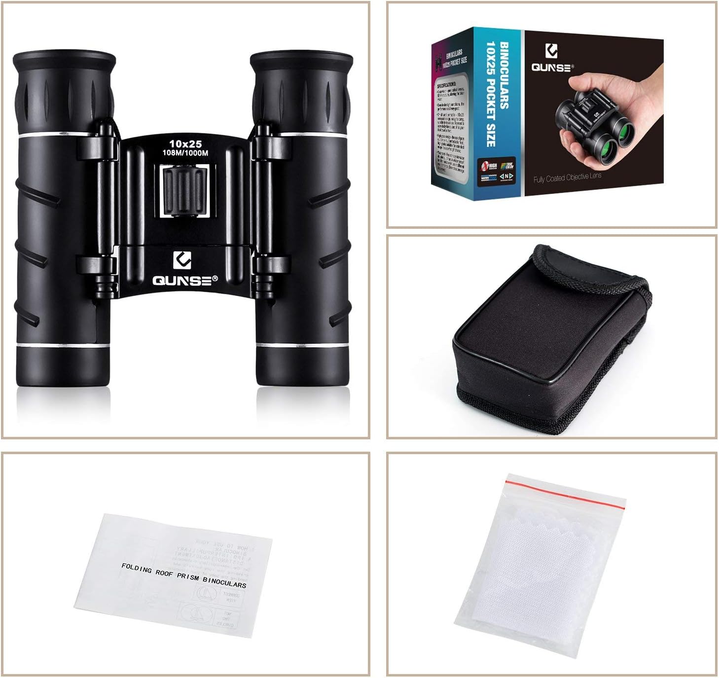 Qunse binoculars hot sale