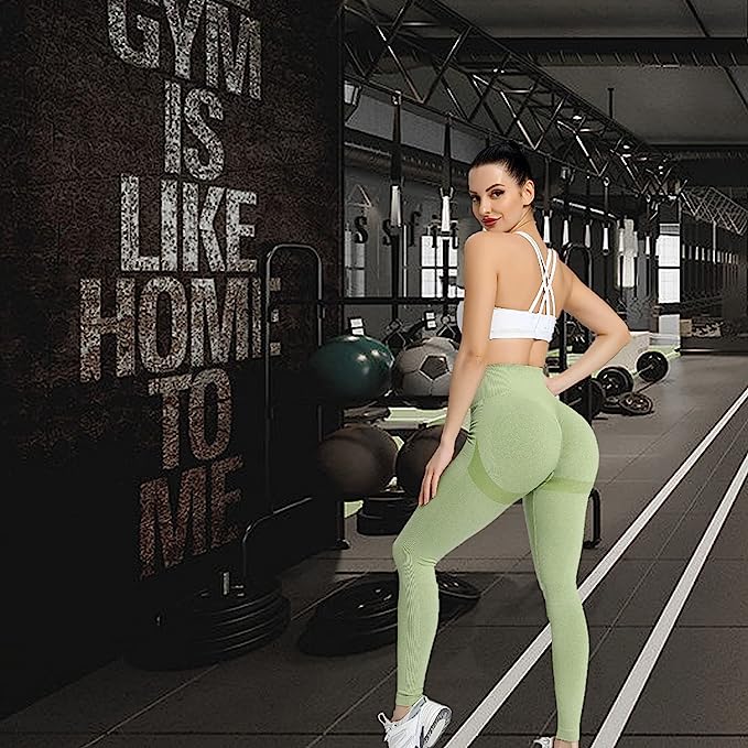 ELLEXIR Seamless Gym Leggings for Women High Waisted Yoga Pants Tummy –  Pear-Accessories