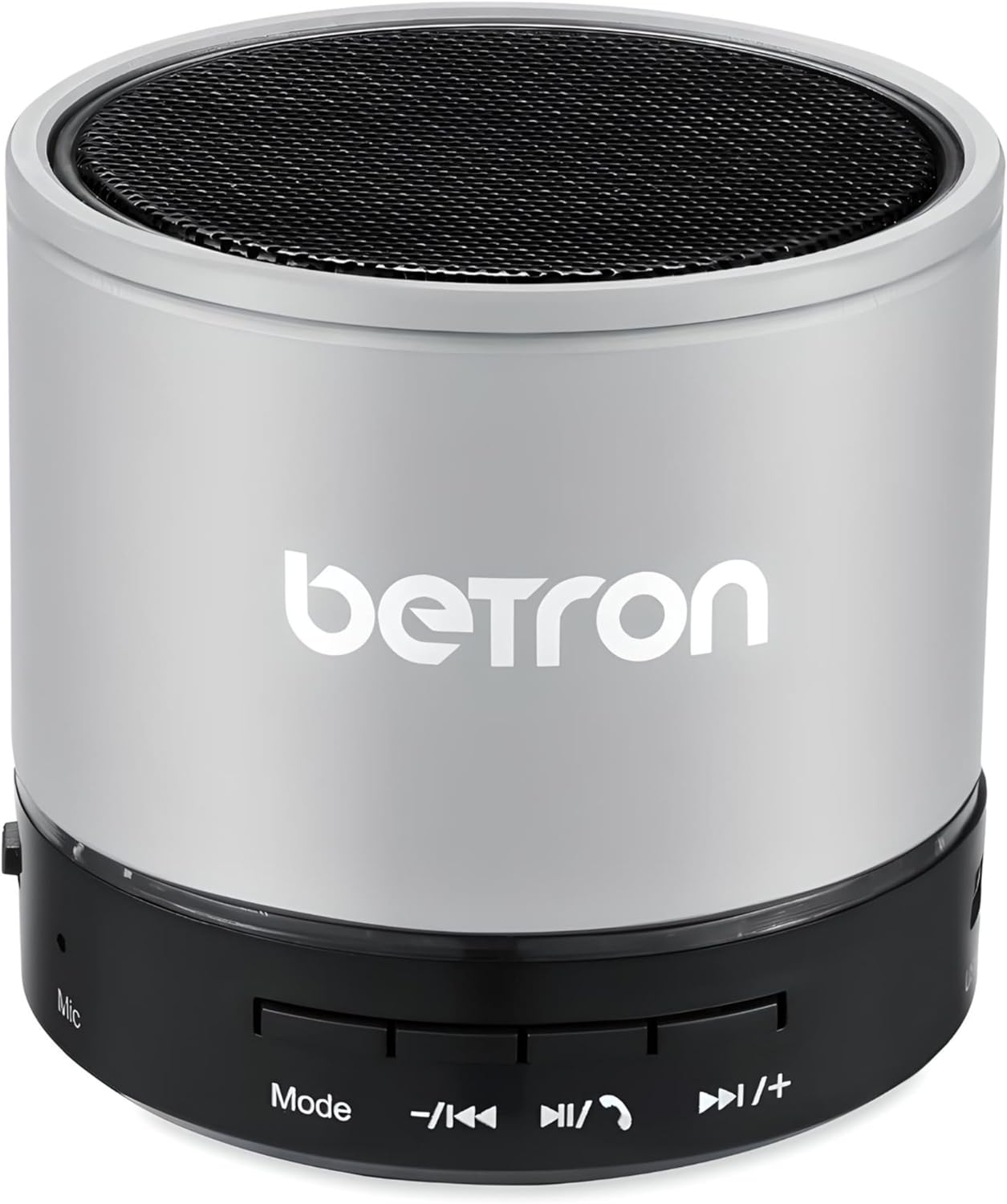 Betron KBS08 Bluetooth Speaker, Wireless, Portable, Mini, Black or Silver & Carry Case