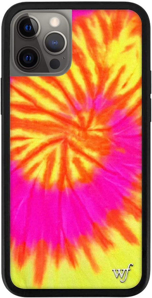 Wildflower Limited Edition Cases Compatible with iPhone 12 & 12 Pro  (Swirl Tie Dye)