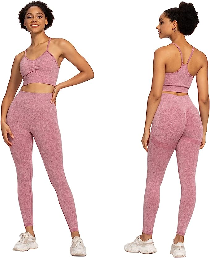 ELLEXIR Seamless Gym Leggings for Women High Waisted Yoga Pants Tummy –  Pear-Accessories