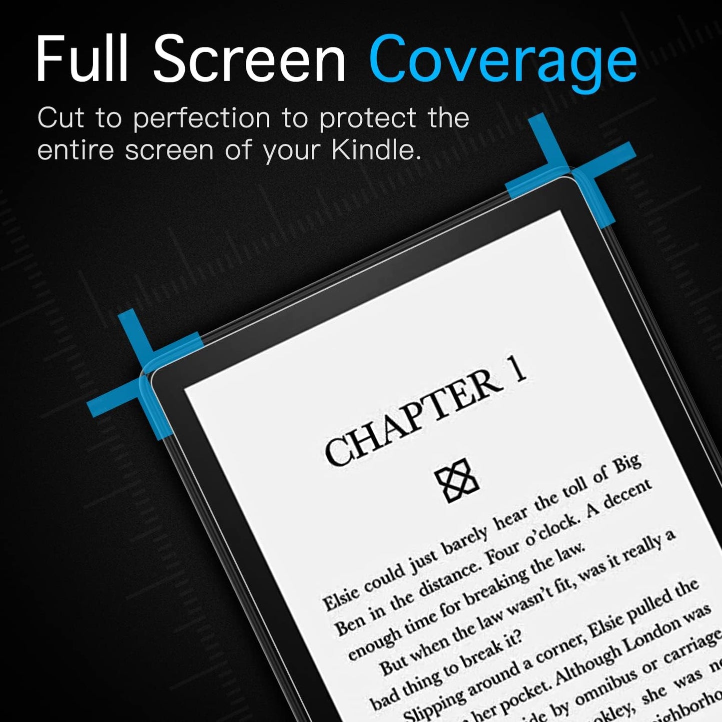 MoKo 2-Pack Screen Protector for 6.8" Kindle Paperwhite (11th Generation-2021) and Kindle Paperwhite Signature Edition, Anti-Glare Premium PET Protective Film Full-Coverage Matte Screen Protector