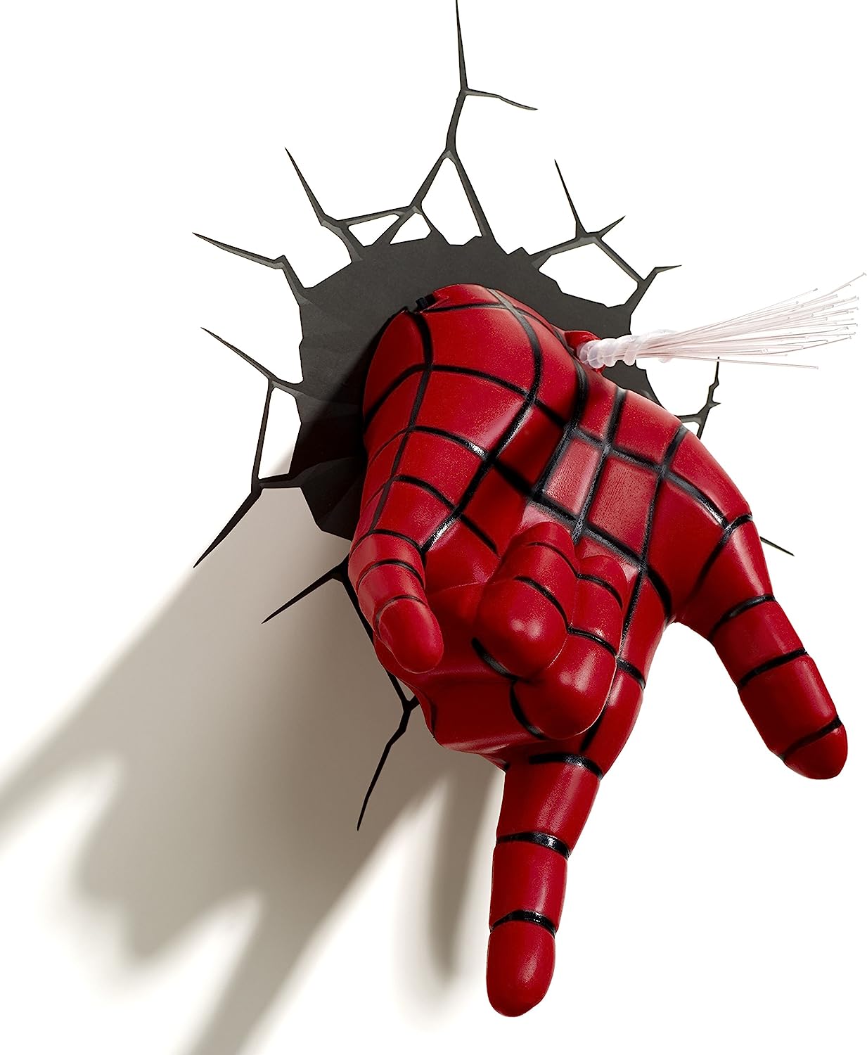 Marvel Spiderman Hand 3D Wall Light, Plastic