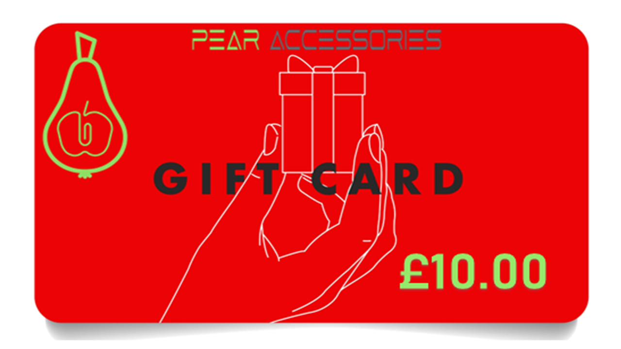 Gift Card Pear Accessories