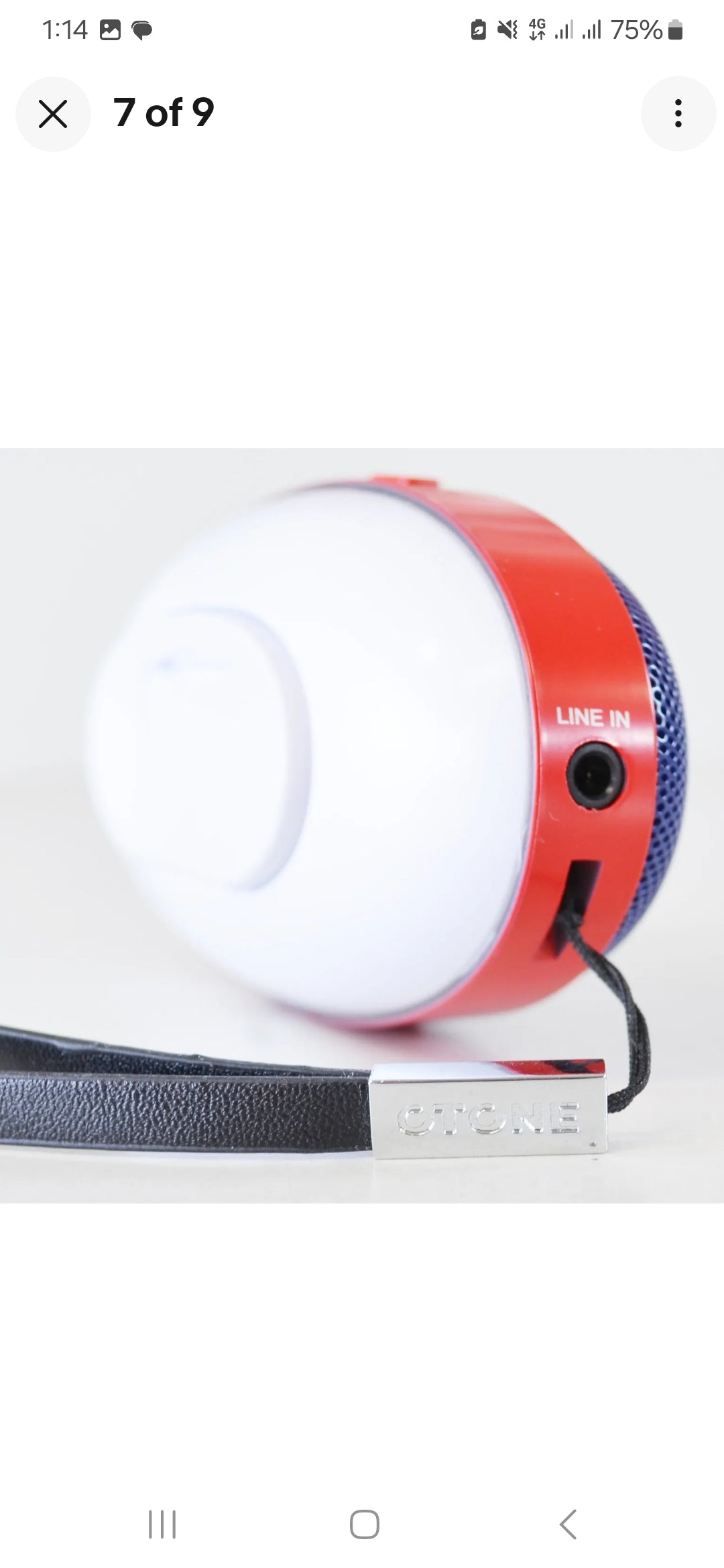 OTONE AUDIO Accento England GB Edition Portable Speaker USB, Wire