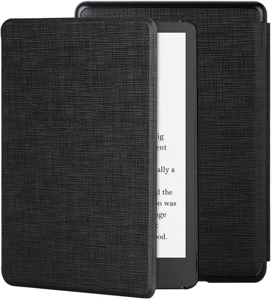 Foluu for Amazon Kindle Paperwhite 6.8" (11th Generation-2021) Case, Slim Lightweight Smart PU Case Cover Auto Sleep/Wake Magnetic for Kindle Paperwhite 11th Generation 2021 Release (Black)
