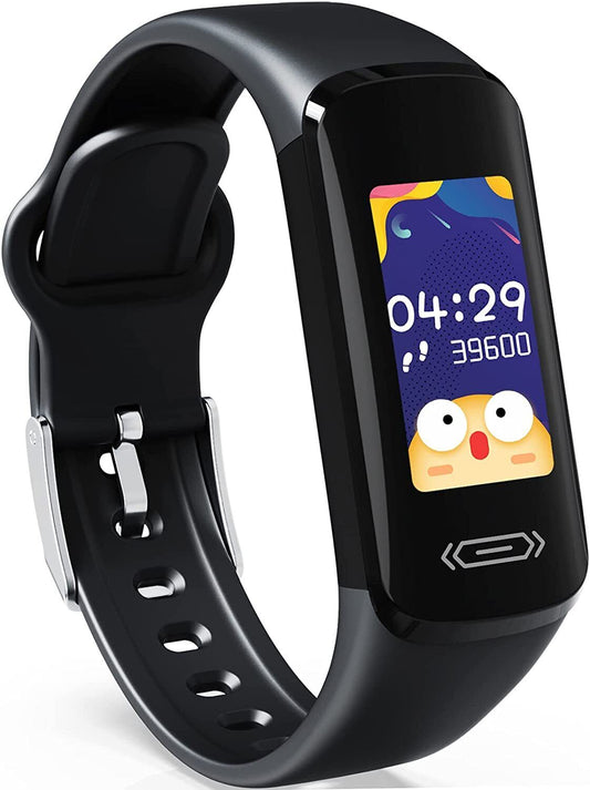 CareUALL Kids Fitness Tracker Watch for Girls Boys, Kids Step Counter Watch with Heart Rate Sleep Tracker, Kids Fitness Watch Activity Tracker, IP68 Waterproof Pedometer with Calorie Counter.