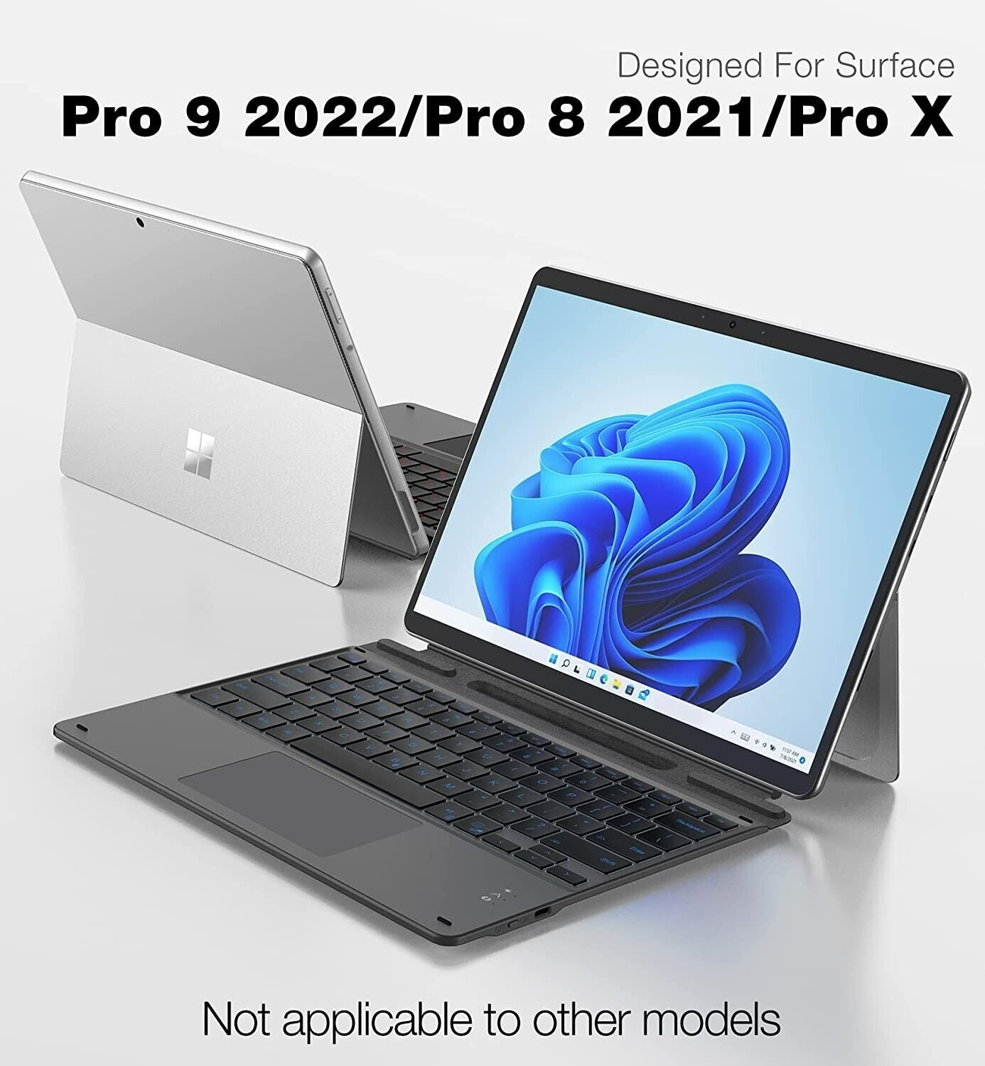 Microsoft - Teclado Surface Pro Para Pro 8, Pro 9 Y Pro X