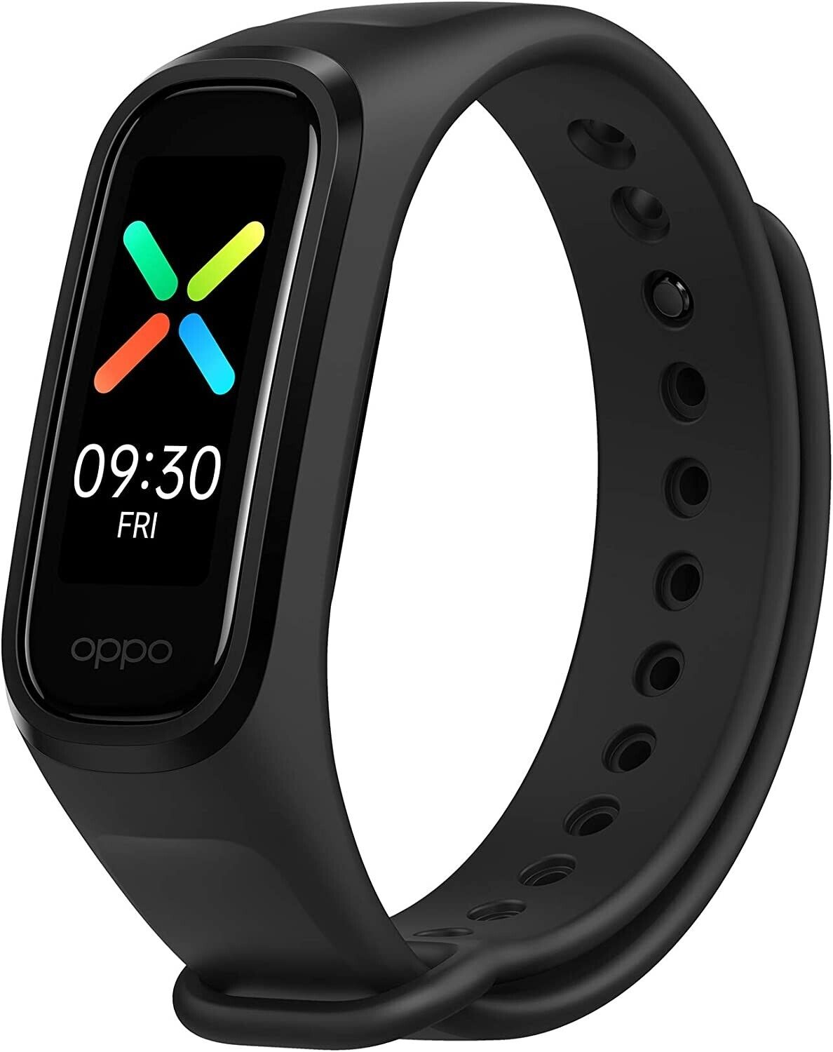 OPPO Band (1.1 inch AMOLED Screen, SpO2 Monitoring, Heart Rate Monitoring, 50m Water Resistance, 12 Workout Modes) - Black