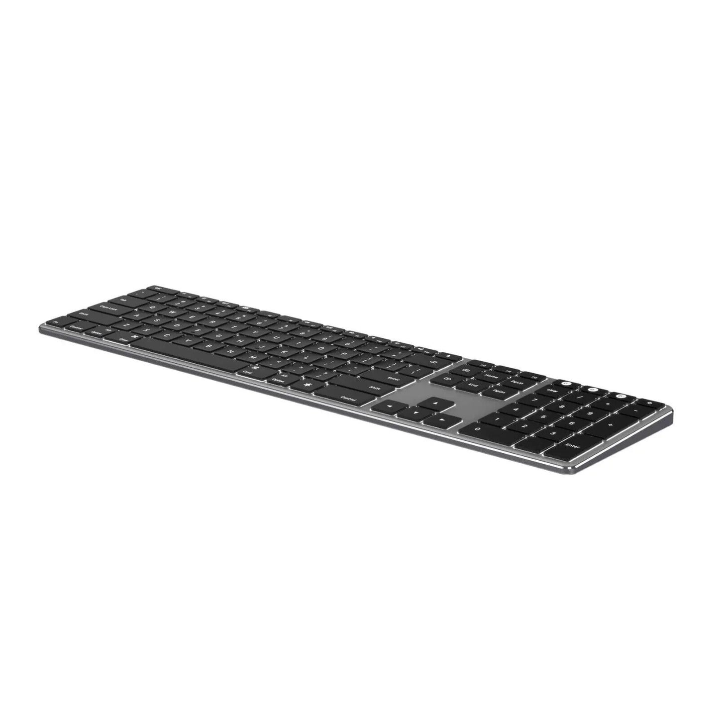 Jelly Comb Premium Slim Compact Backlit Bluetooth Keyboard - Wireless Bluetooth 5.0 & Multi-Device Sync - Compatible with 2022 MacBook Pro/Air M2,