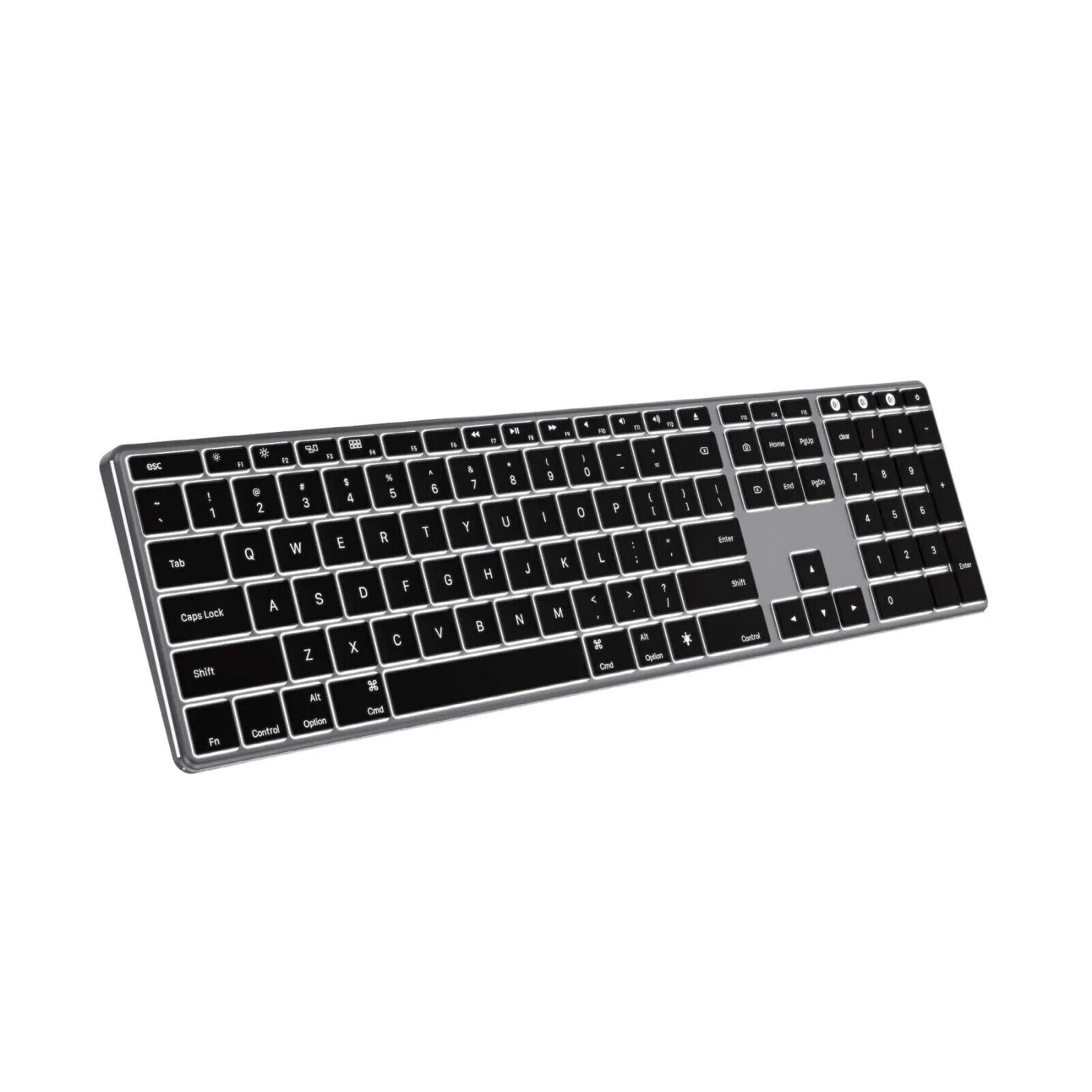 Compact Backlit Bluetooth Keyboard
