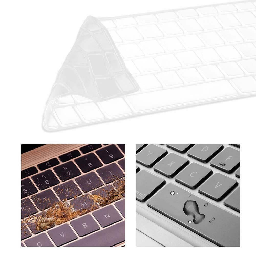 BELK Compatible with MacBook Pro 14 inch Case 2023-2021 A2779 M2 A2442 M1 Pro/Max chip & Touch ID, MacBook Pro 14 Case Clear Laptop Plastic Hard Shell + Keyboard Cover + Screen & Touchpad Protector