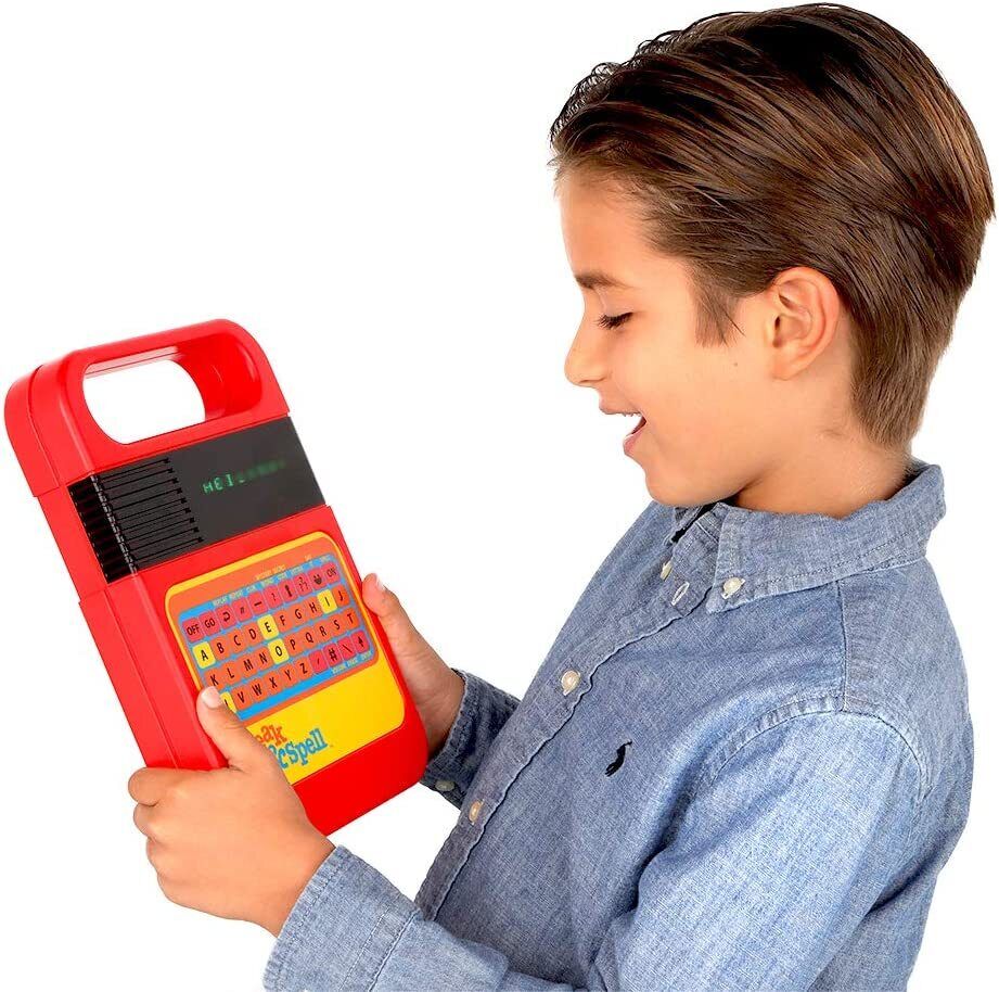 Speak & Spell Electronic Game Classic Retro Interactive Toy Educational Learning System For Boys & Girls Aged 4 Years and Up Brand: Basic Fun Basic Fun! 09624