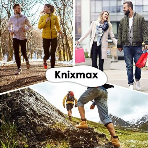 Knixmax Women Men Memory Foam Insoles Comfort Inner Soles Cushioned Shoe Inserts Shock Absorption Foot Support Pads for Running Trainers Work Boots Walking Shoes We