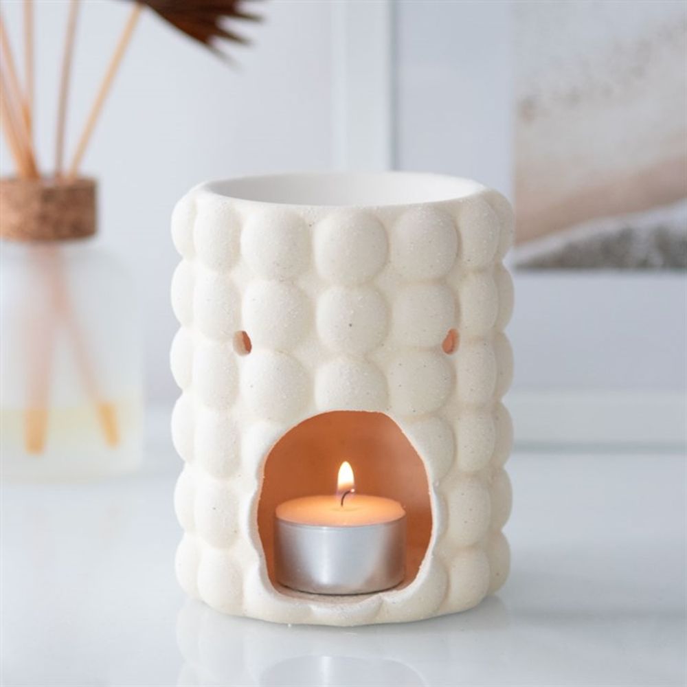 Cream Speckle Bubble Oil Burner