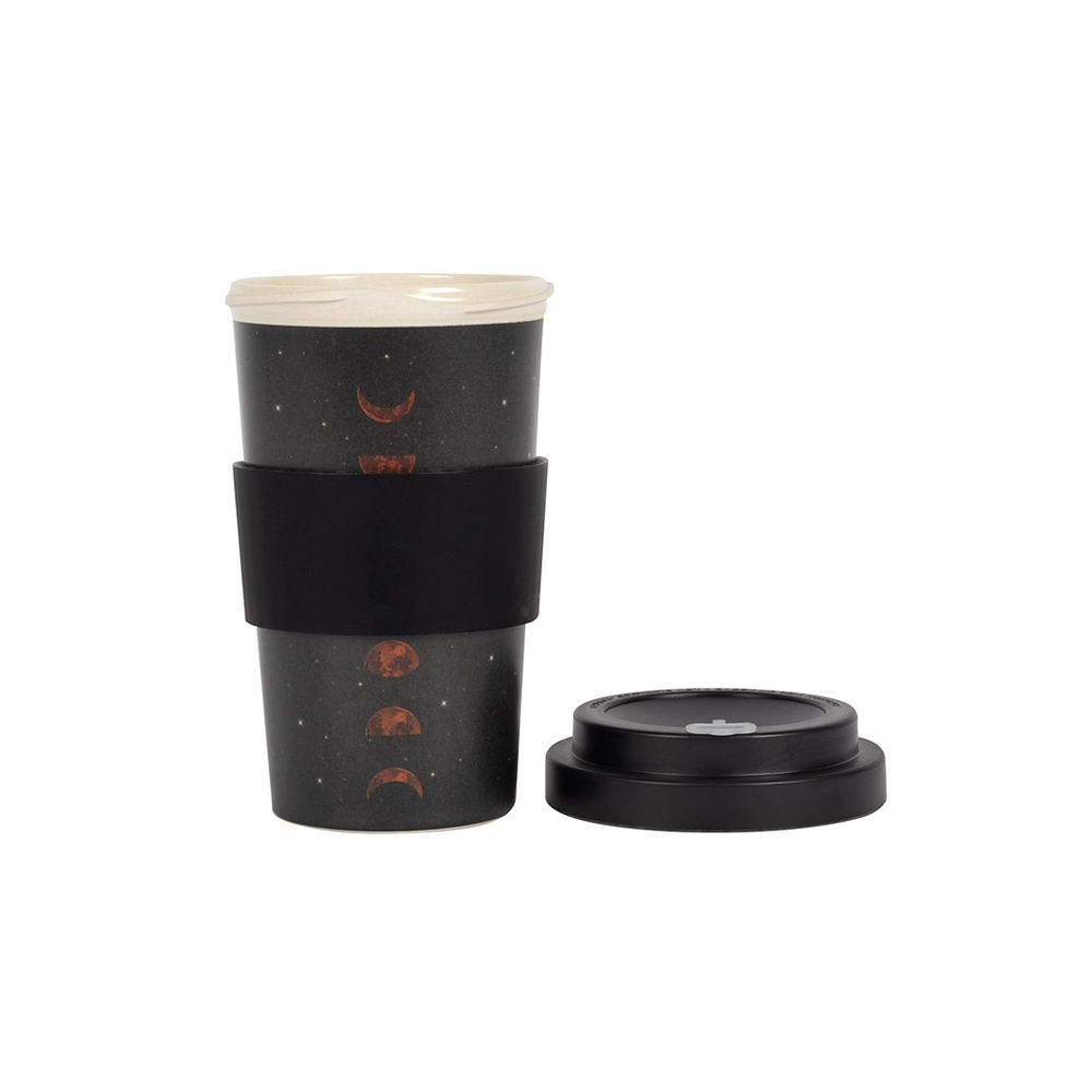 Moon Phases Bamboo Eco Travel Mug