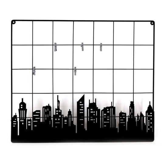 City Skyline Peg Board