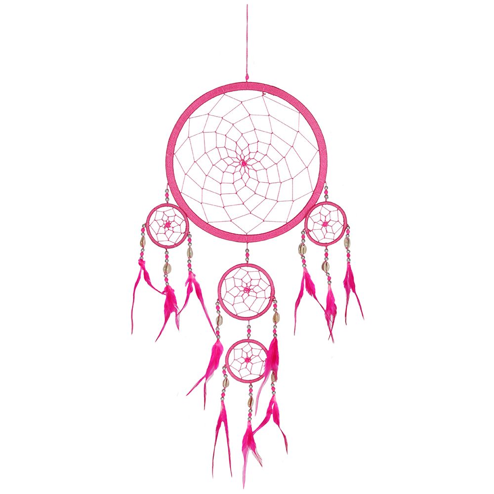 Large Hot Pink Dreamcatcher