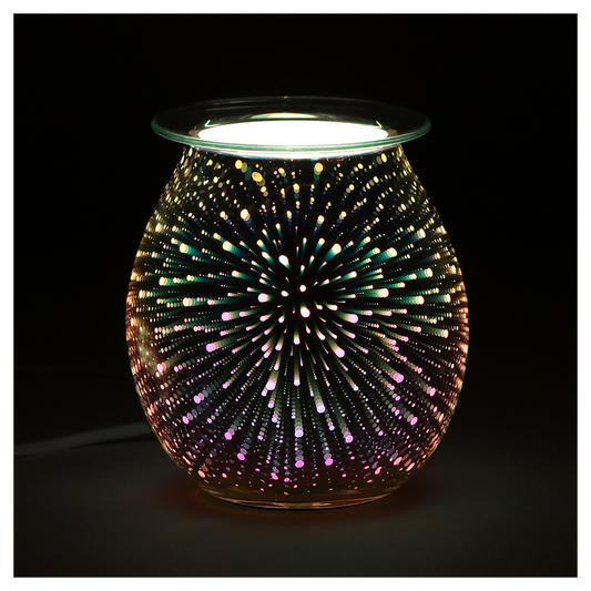 3D Star Effect Light Up Electric Oil Burner