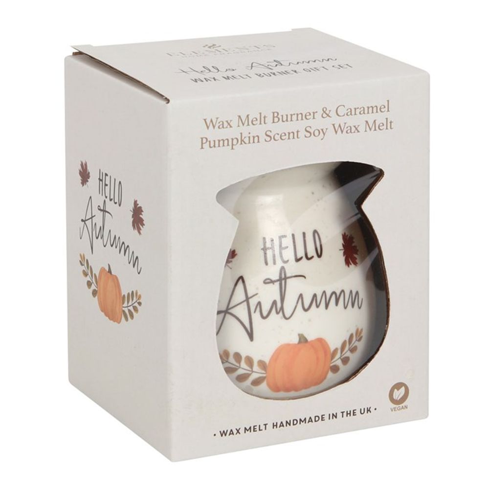 Hello Autumn Wax Melt Burner Gift Set