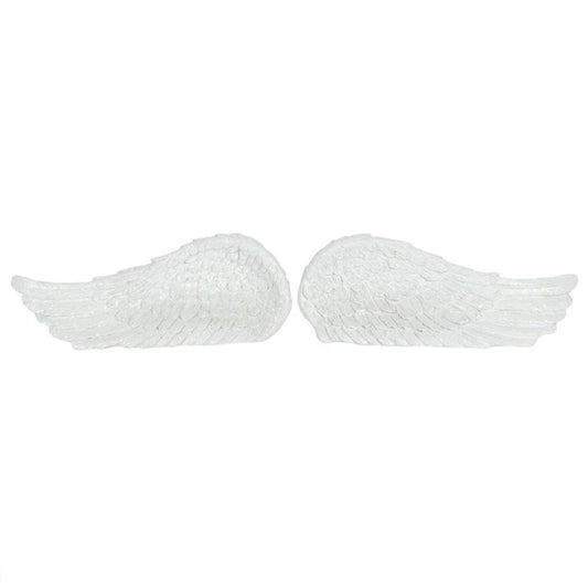 Set of 2 Glitter Standing Angel Wings