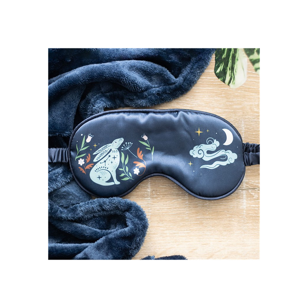 Midnight Hare Satin Sleep Mask