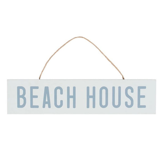 Beach House Hanging Sign