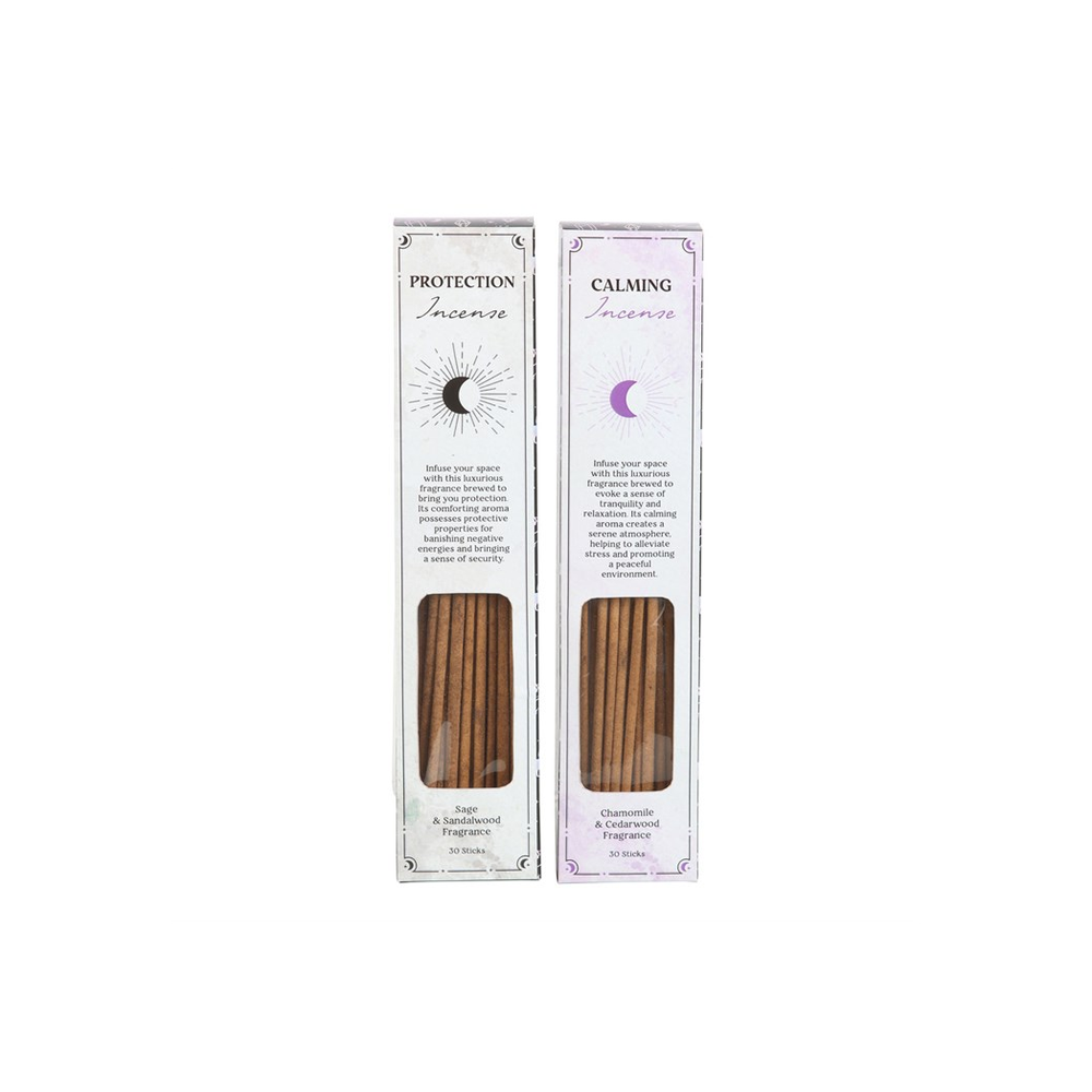 Set of 2 Calming & Protection Incense Stick Sets