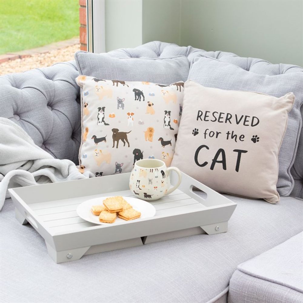 Reserved for the Dog Reversible Cushion