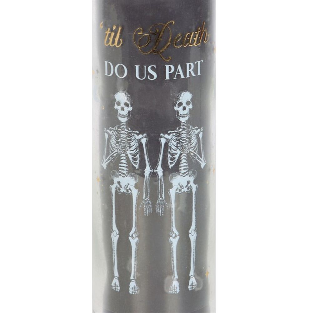 Til Death Do Us Part Amber Noir Tube Candle