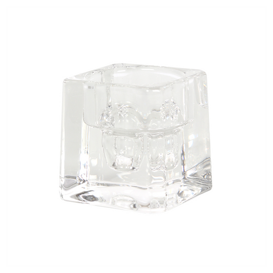 Cube Glass Candle Holder