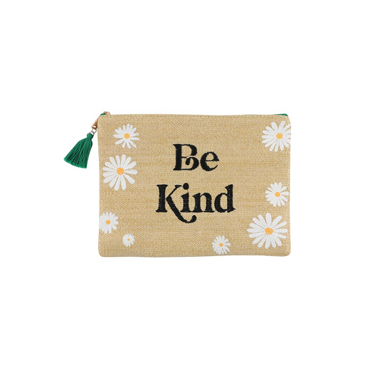 Be Kind Daisy Makeup Bag