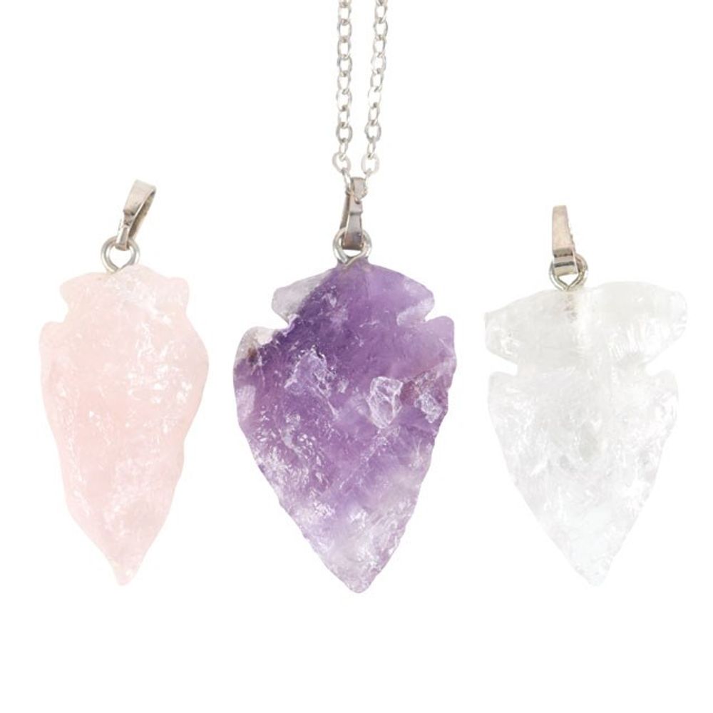 Interchangeable Crystal Arrowhead Necklace Kit