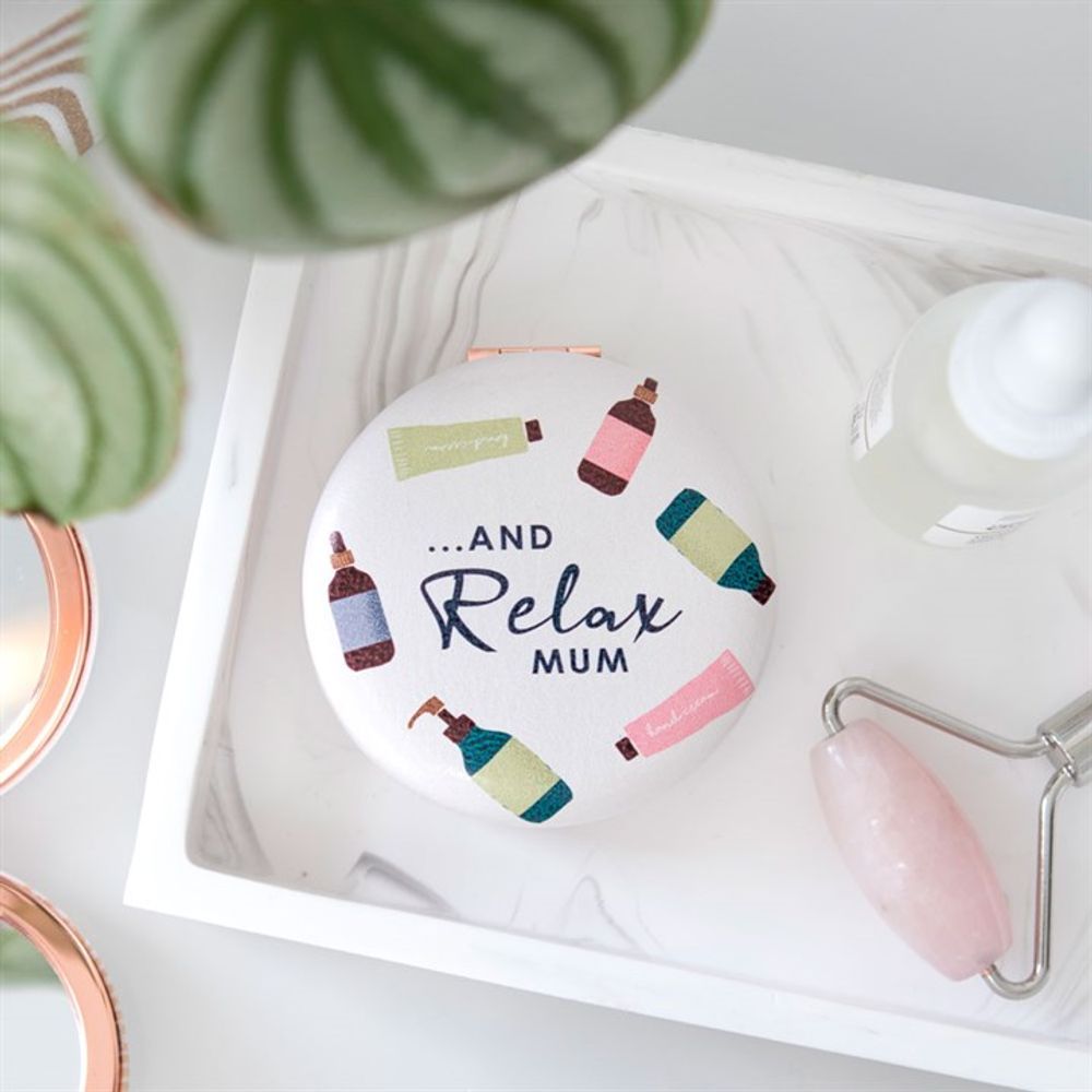 Relax Mum Compact Mirror