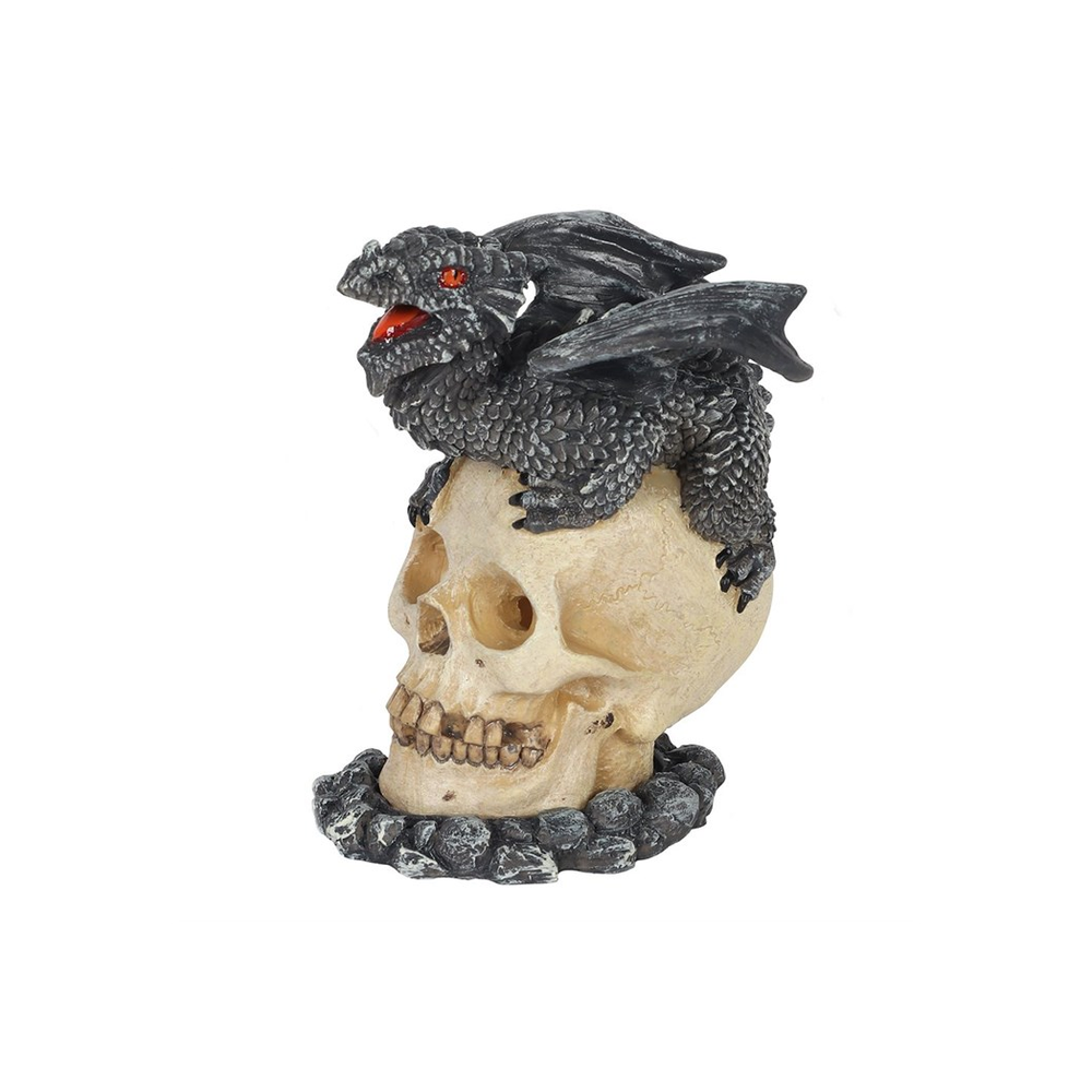 Black Dragon Incense Cone Burner by Anne Stokes