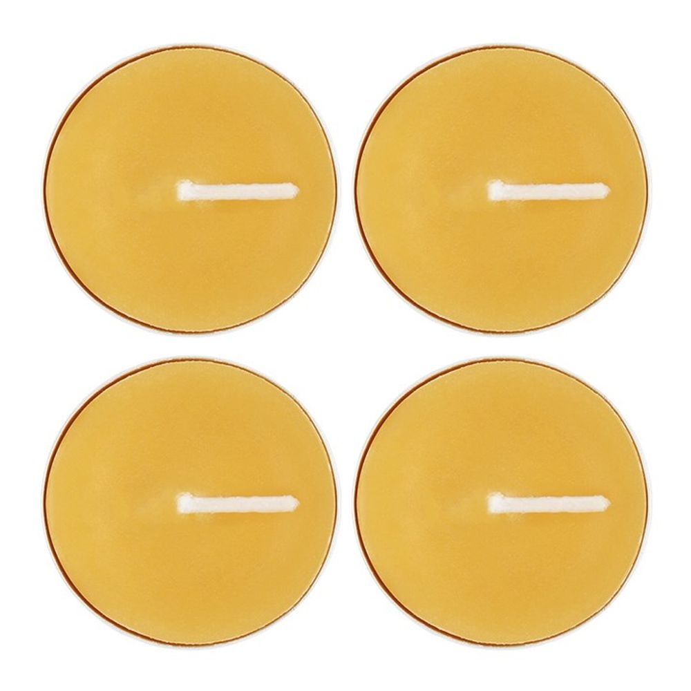 Set of 4 Beeswax Tealights