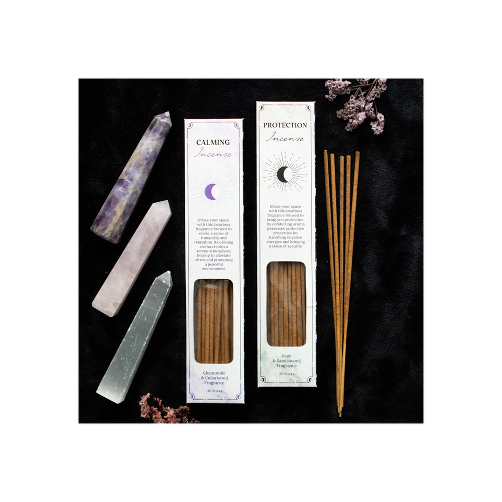 Set of 2 Calming & Protection Incense Stick Sets