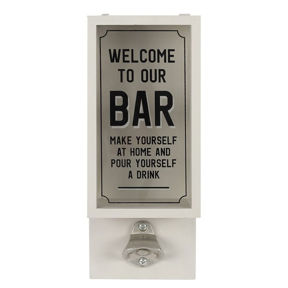 Grey Garden Bar Bottle Opener Plaque