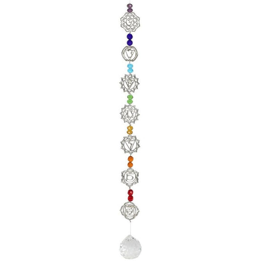 50cm Hanging Chakra Crystal