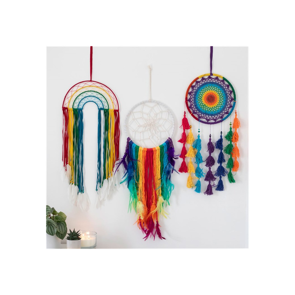 90cm Rainbow Arc Dreamcatcher