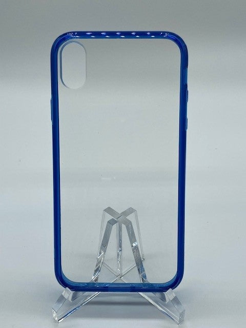 B1B ByoneBy Phone Case Screen Protector for iPhone XR 6.1 Blue Clear